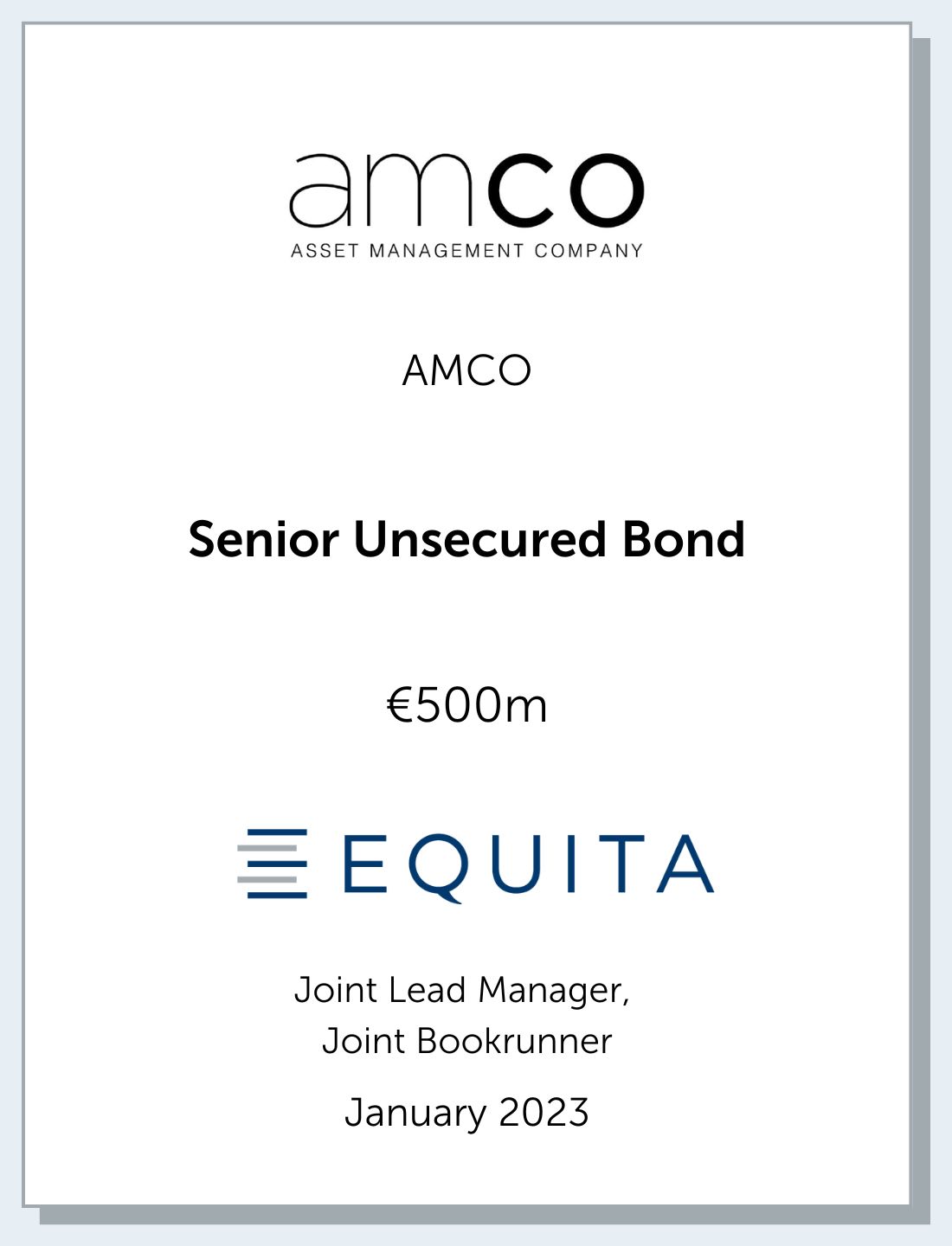 AMCO Tombstone