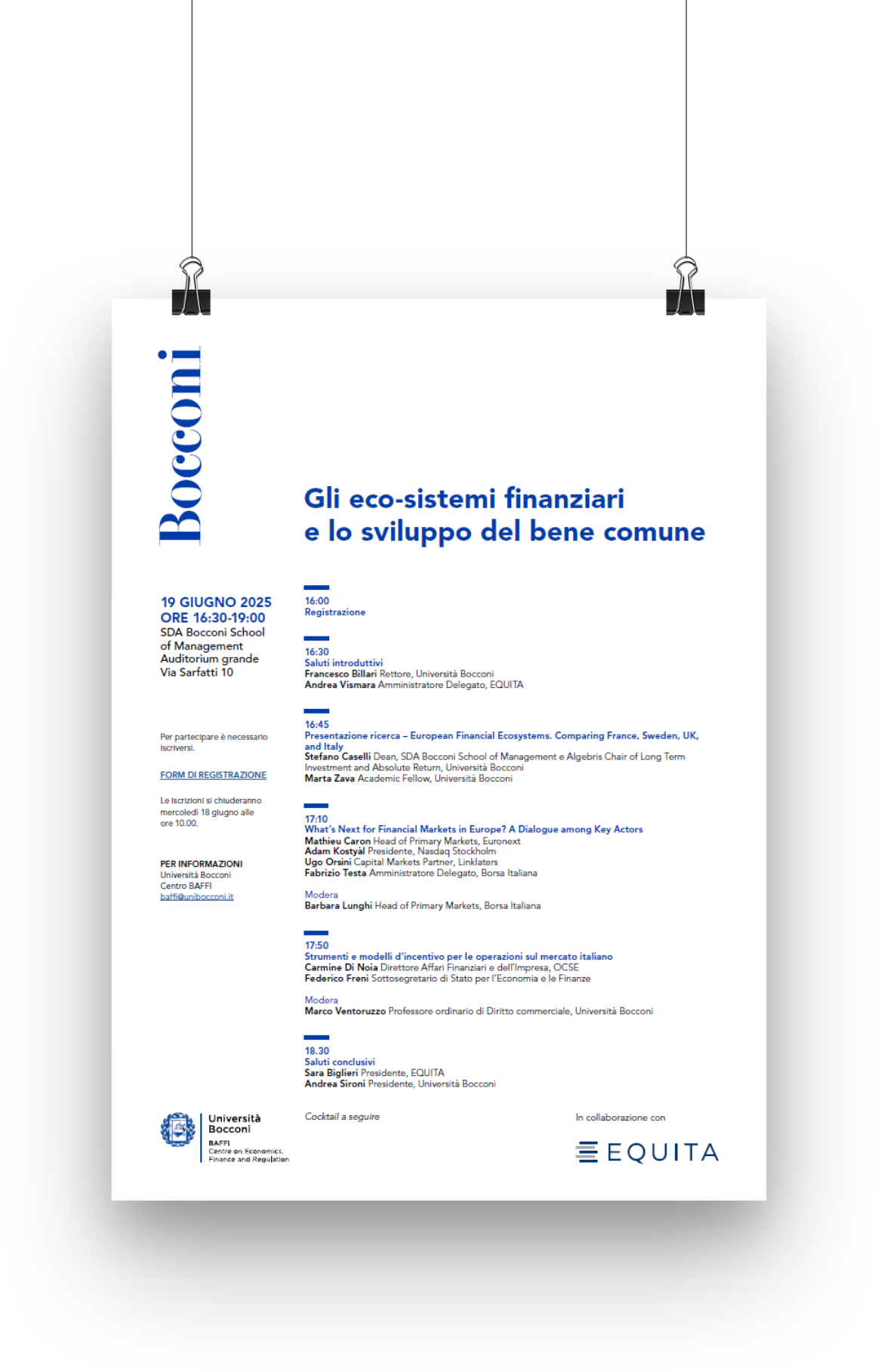 Evento Bocconi 2025