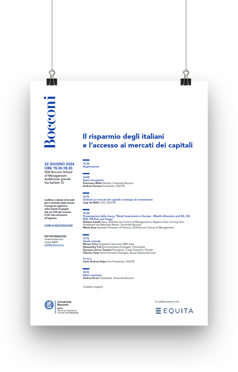 Evento Bocconi 2026