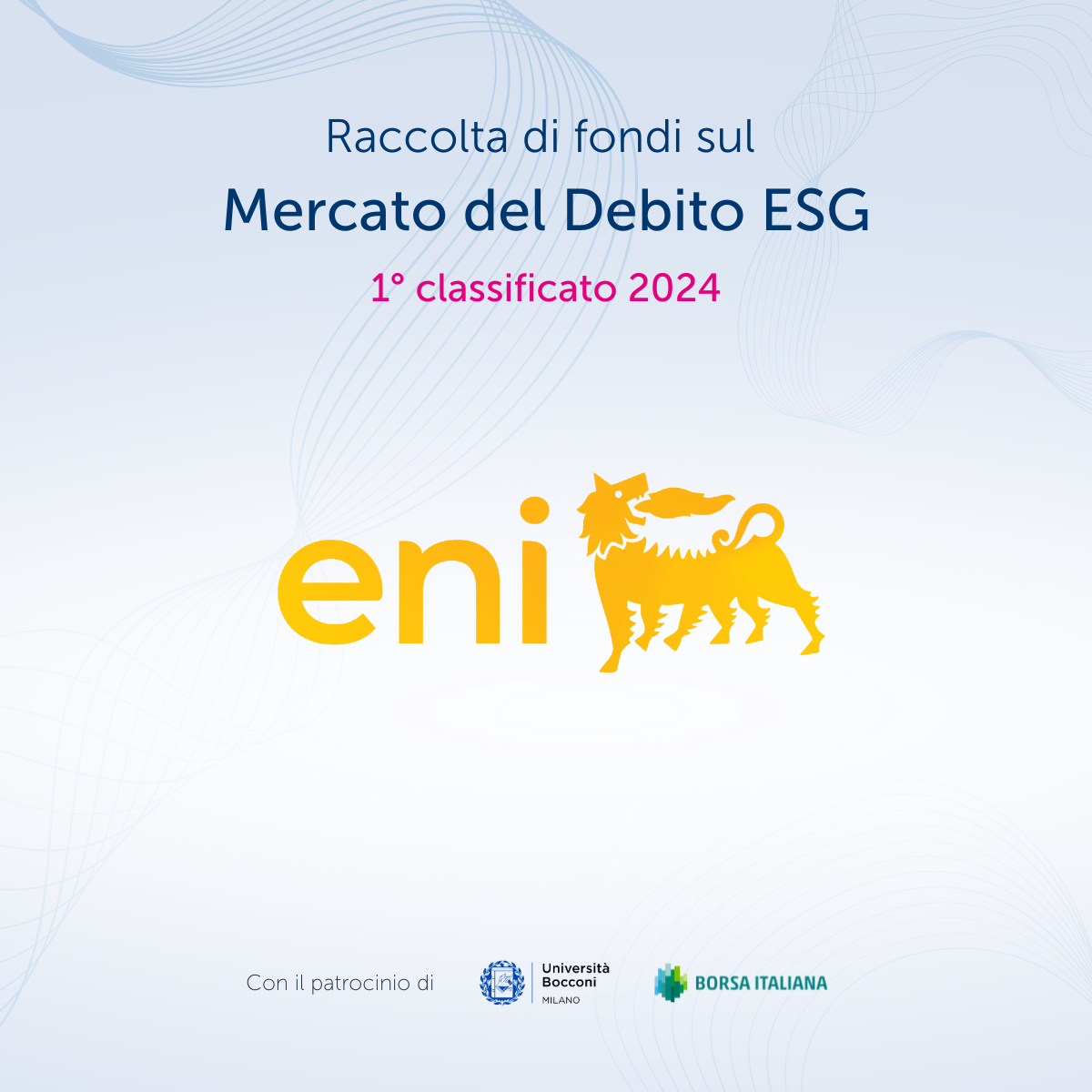 Premiato Eni