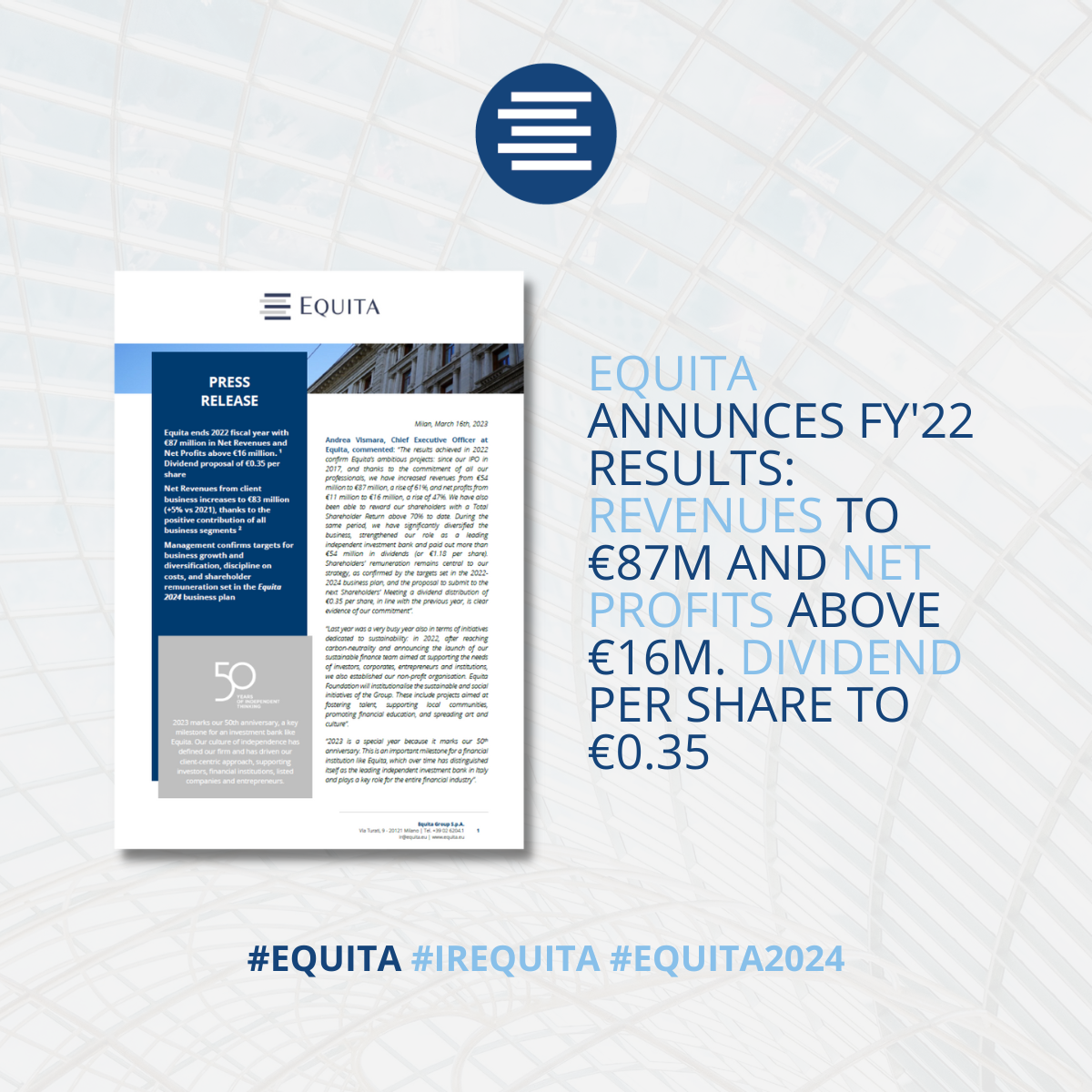Template post IR FY 2022 Press Template post IR FY 2022 Press