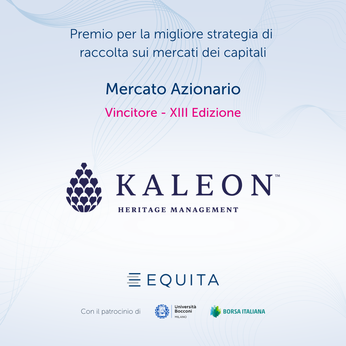 Vincitore   Kaleon
