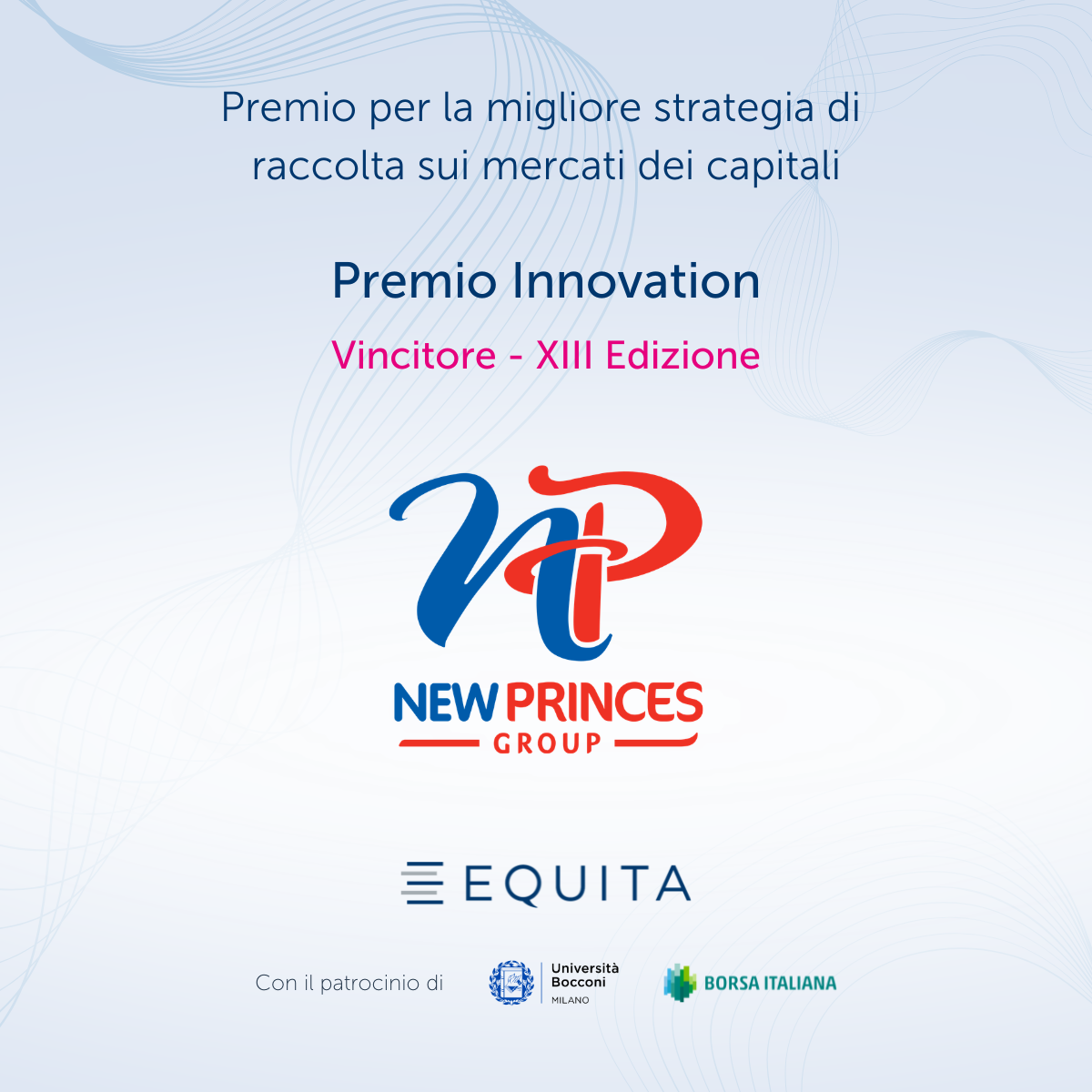 Vincitore   NewPrinces